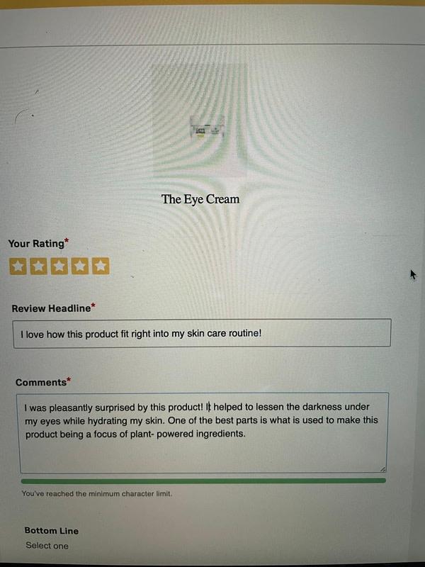 The Eye Cream - Customer Photo From Esther