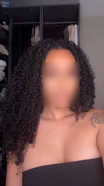 Kinky Curly Weave Extensions - Customer Photo From Anonymous