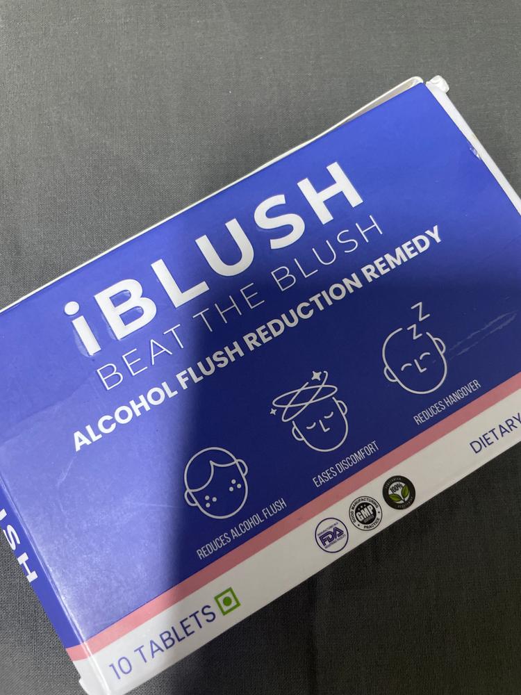 iBlush Asian Flush Tablet - Customer Photo From Joey