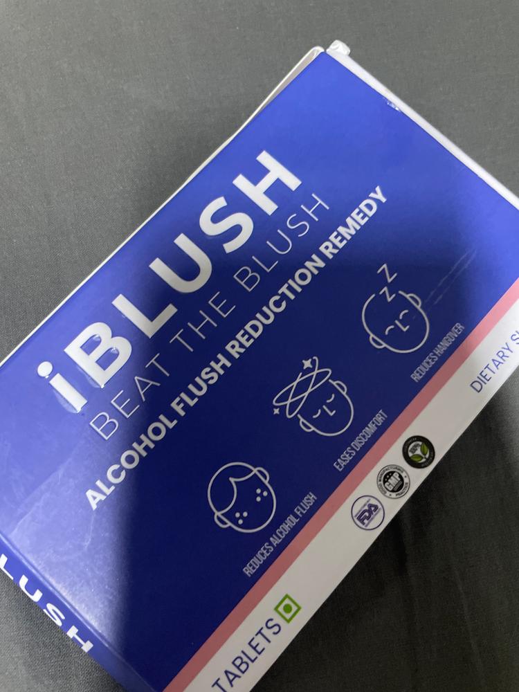 iBlush Asian Flush Tablet - Customer Photo From Joey