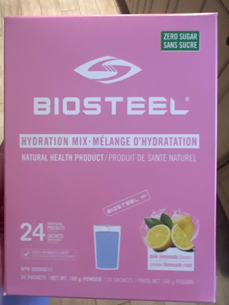 HYDRATION MIX / Pink Lemonade - 24 Packets - Customer Photo From Jeremy