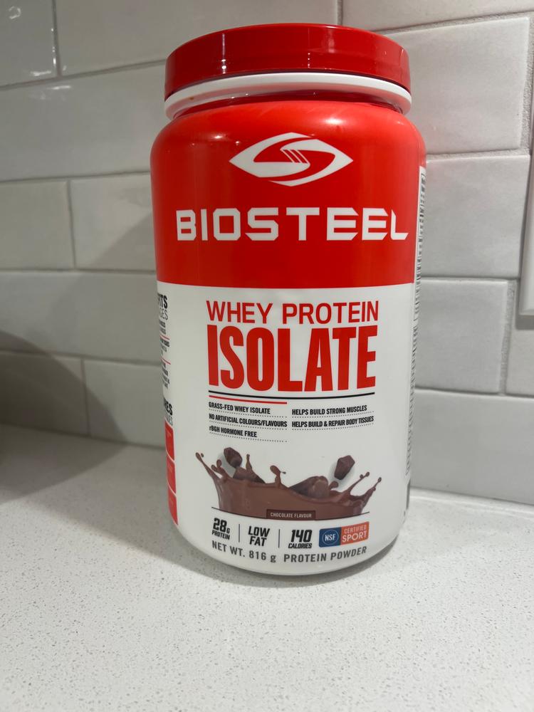 WHEY PROTEIN ISOLATE / Chocolate - 24 Servings - Customer Photo From Kev