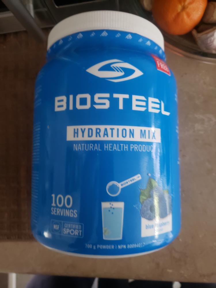 HYDRATION MIX / Blue Raspberry - 100 Servings - Customer Photo From Andrew 