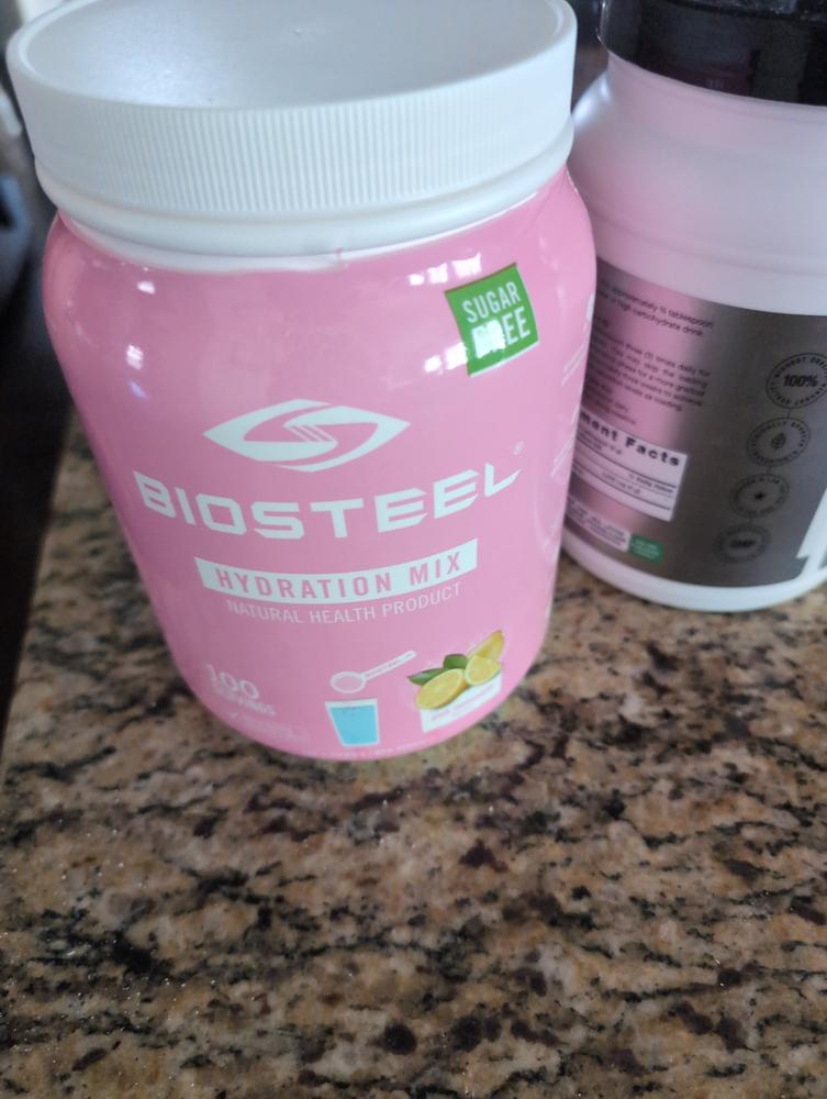 HYDRATION MIX / Pink Lemonade - 100 Servings - Customer Photo From Lukas McMillan