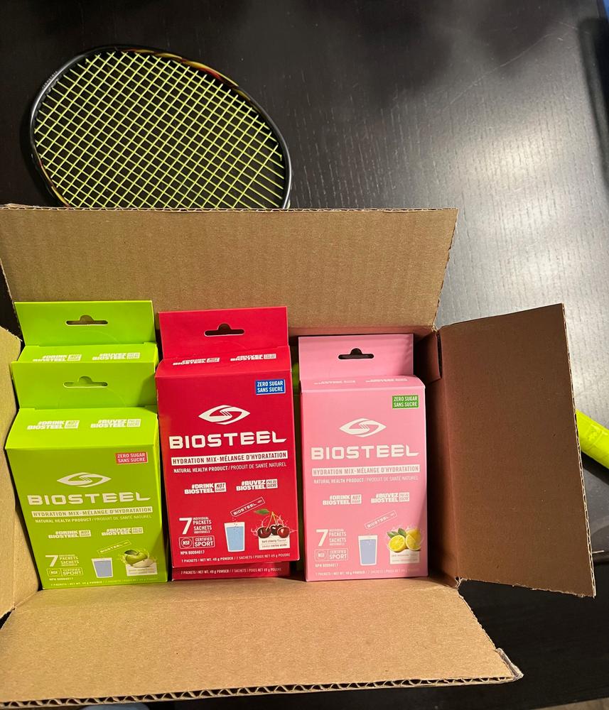HYDRATION MIX / Pink Lemonade - 7 Packets - Customer Photo From Richard Baune