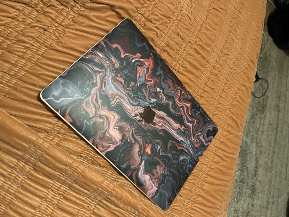 Obsidian (MacBook Skin) - Customer Photo From Adam Levy