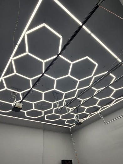 Hykoont LED Hexagon Garage Lights 37620LM - Customer Photo From mark pascual