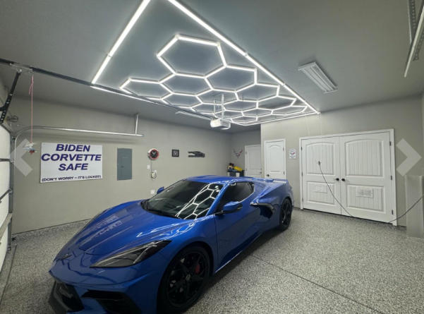 Hykoont LED Hexagon Garage Lights 37620LM - Customer Photo From Looks Amazing