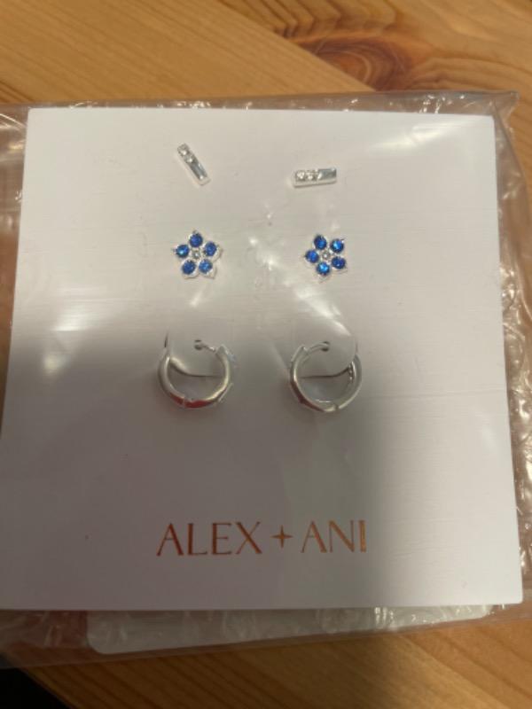 Alex & Ani Sterling outlets Silver Dove Stud Earrings