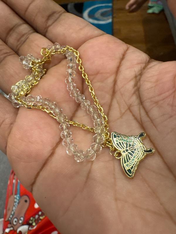 アクセサリー CLANE HEART MOTIF BRACELET Chrome Hearts 'Floral Heart' Motif Bracelet Fits a 7.75