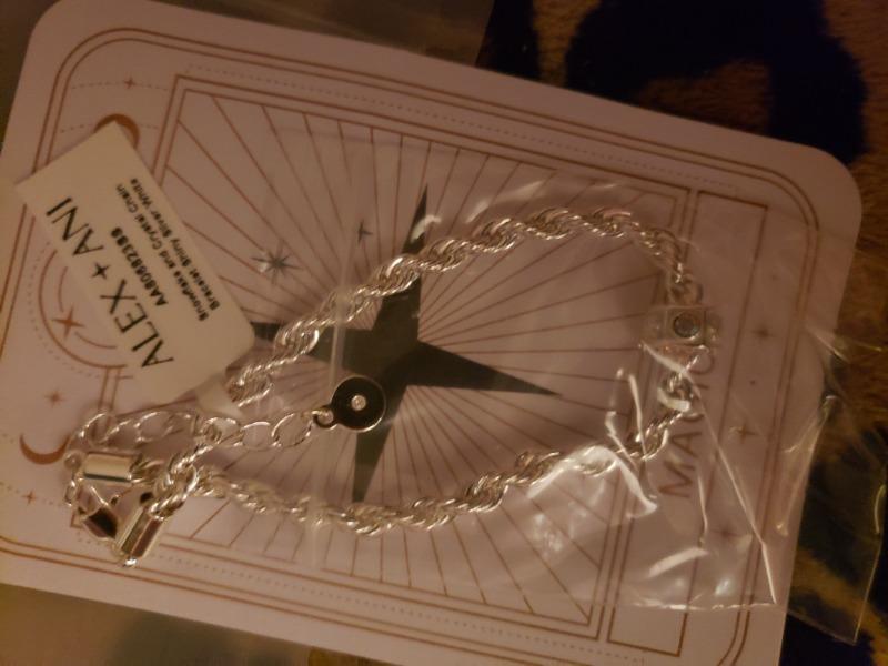 Snowflake and Crystal Chain Bracelet - Customer Photo From Steve DaSilva