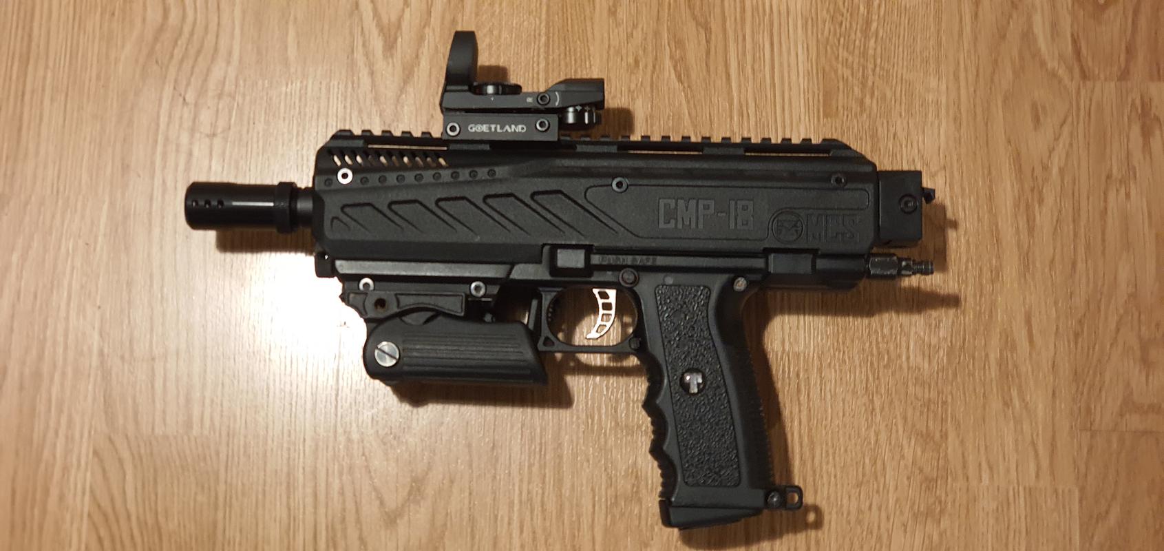 TiPX Pistol Upgrade Kit Paintball Body Kit with Folding Stock