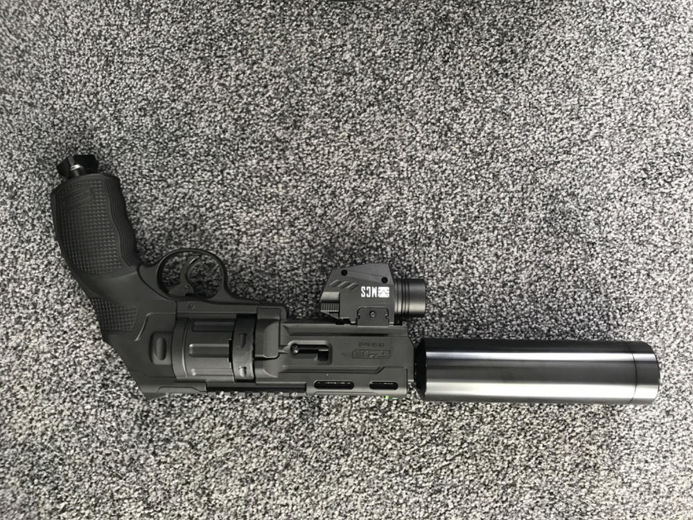 HDR 50 Revolver Moderator / Silencer - Customer Photo From Maybe Pringle