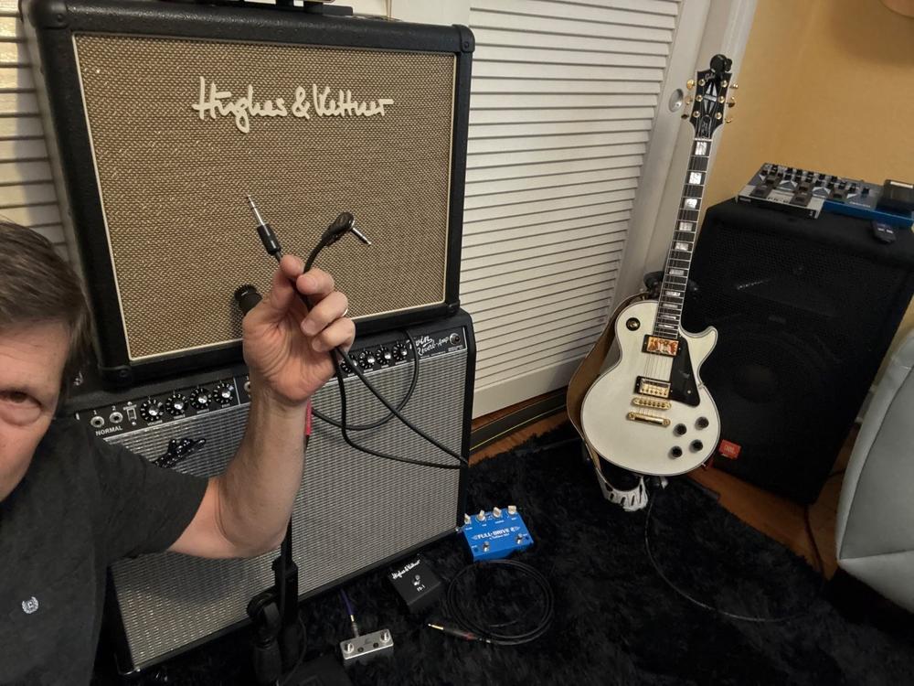 Revelation TRS Patch Cable - Customer Photo From Keith Gramling