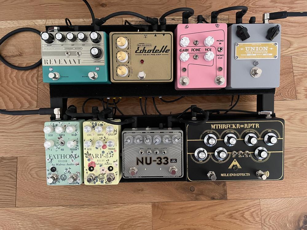 Revelation Effects - Revenant Preamp-Boost V1.2 - Customer Photo From Jonathan Horic