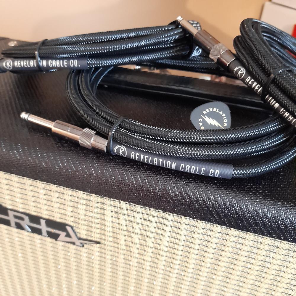 The Black Mamba Instrument Cable - Customer Photo From Sean Watkins