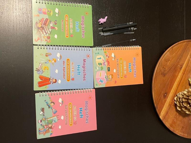SCHREIBHELD - Magische Übungshefte fördern Wort und Schrift Deines Kindes - Customer Photo From Normen S.