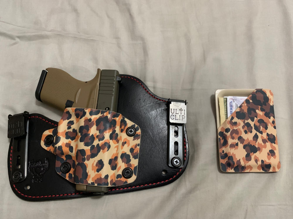 Cheetah Print Slimline Wallet - Customer Photo From Anonymous