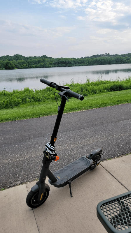 Segway - Max G2 Electric Kick Scooter Foldable w/ 43 Mile Range and 22 MPH Max Speed - Black - AA.05.15.01.0002 - Customer Photo From Mike D.