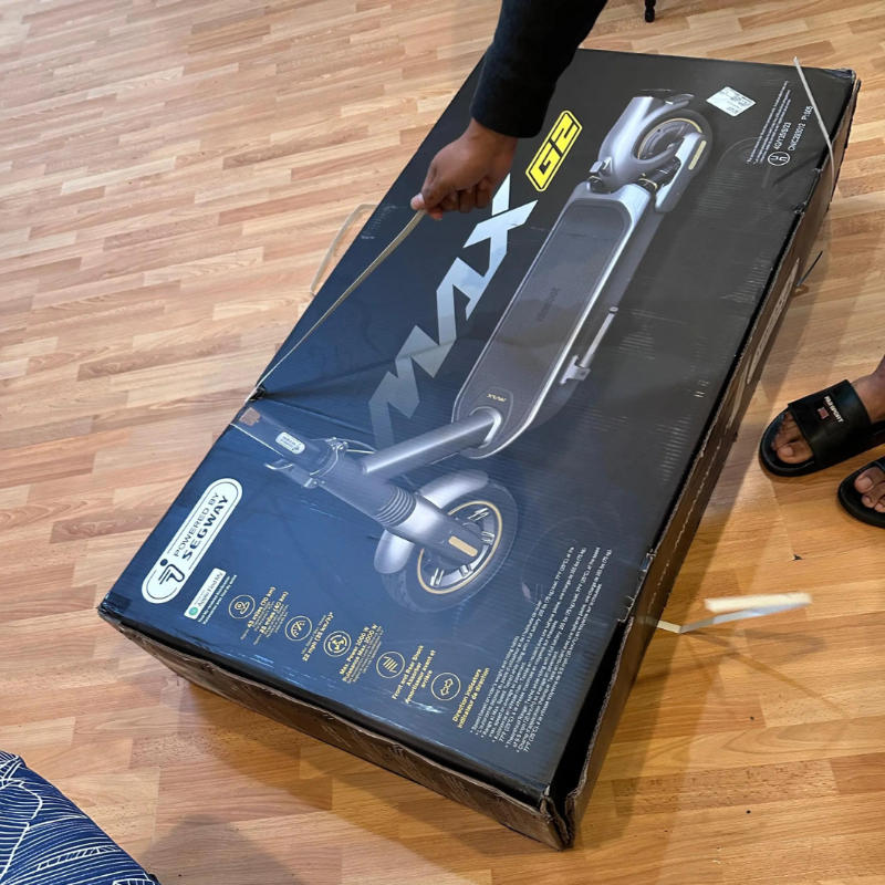 Segway - Max G2 Electric Kick Scooter Foldable w/ 43 Mile Range and 22 MPH Max Speed - Black - AA.05.15.01.0002 - Customer Photo From Jacob S.