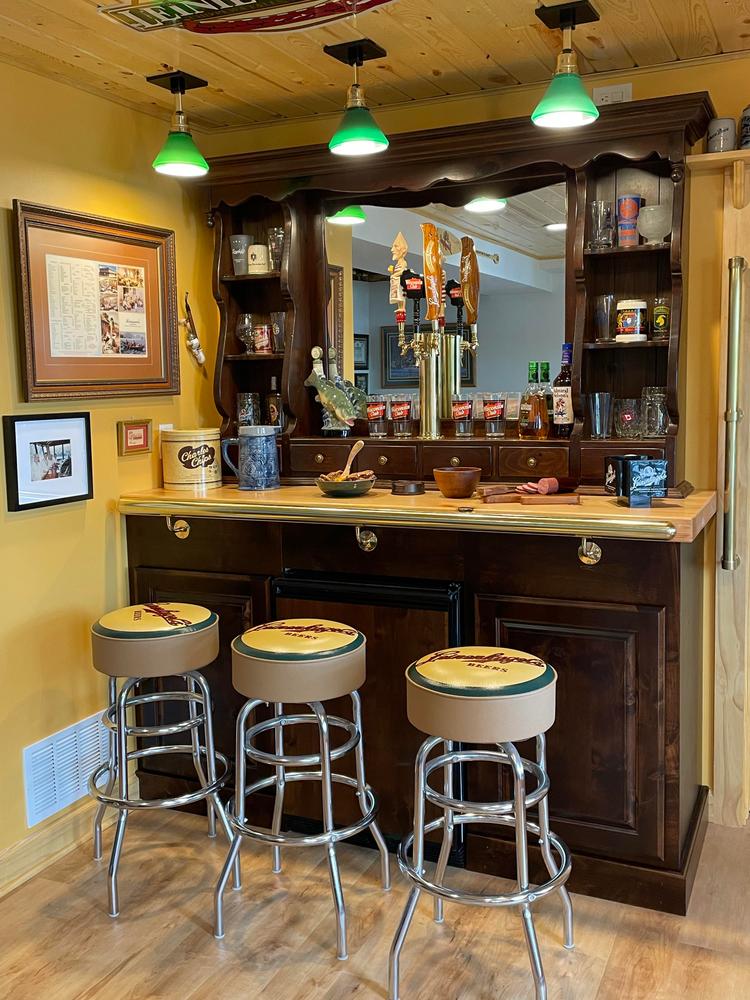 Draft Beer Tower - Brass - 3" Column - 3 Faucets - Customer Photo From LYNN N/A