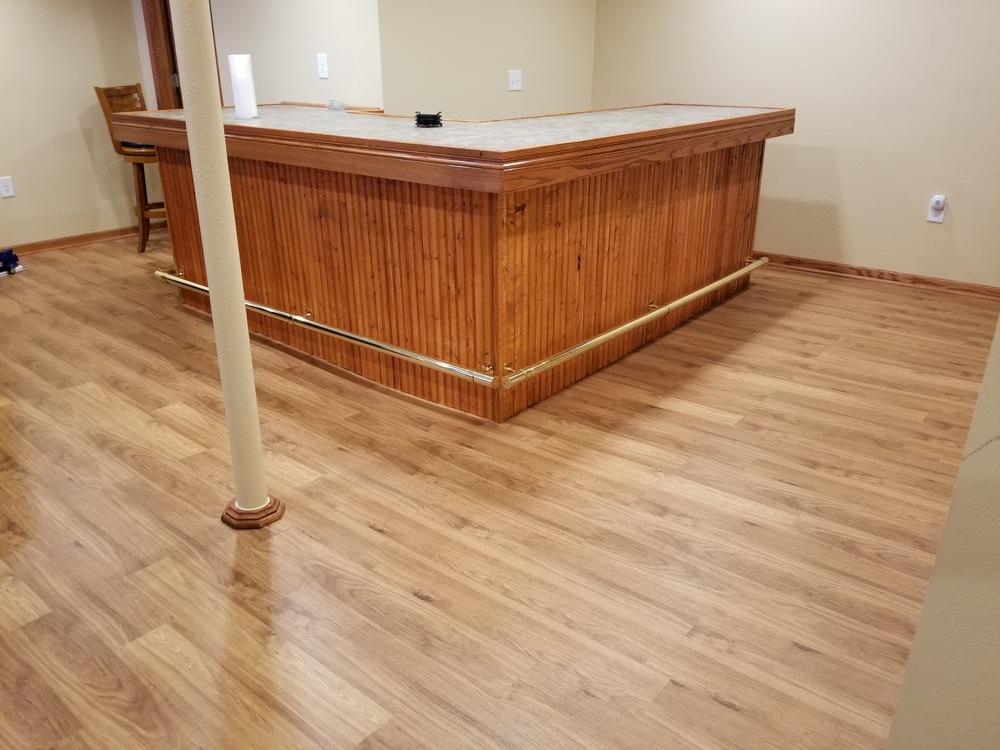 Center Post Foot Rail Bracket - Polished Brass - 2" OD - Customer Photo From Alvin Bates
