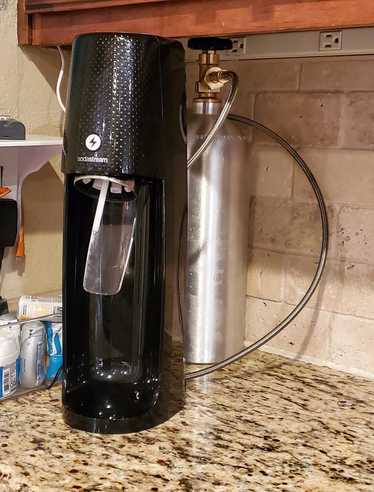 5 lb Aluminum CO2 Air Tank - Empty - Customer Photo From Karl-Henry Martinsson
