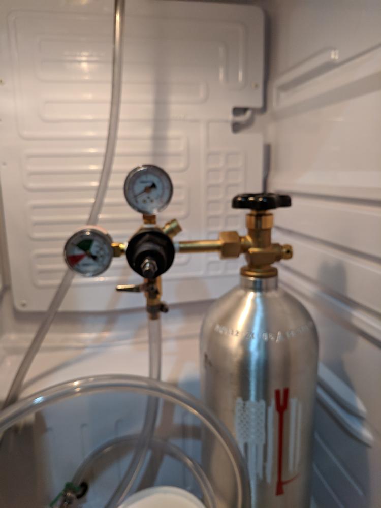 5 lb Aluminum CO2 Air Tank - Empty - Customer Photo From Ryan OConnor