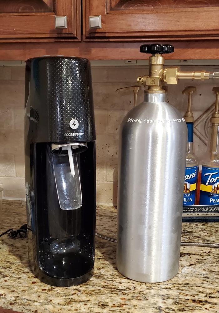 5 lb Aluminum CO2 Air Tank - Empty - Customer Photo From Karl-Henry Martinsson