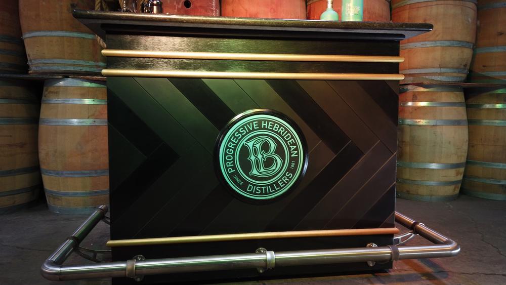 Bar Foot Rail Tubing - Brushed Stainless Steel - 2" OD - Customer Photo From Chris Deffenbaugh