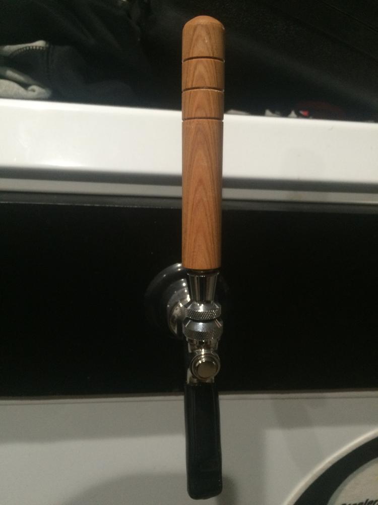 Threaded Fitting for Draft Beer Faucet Tap Handles - Customer Photo From Collin Corcoran
