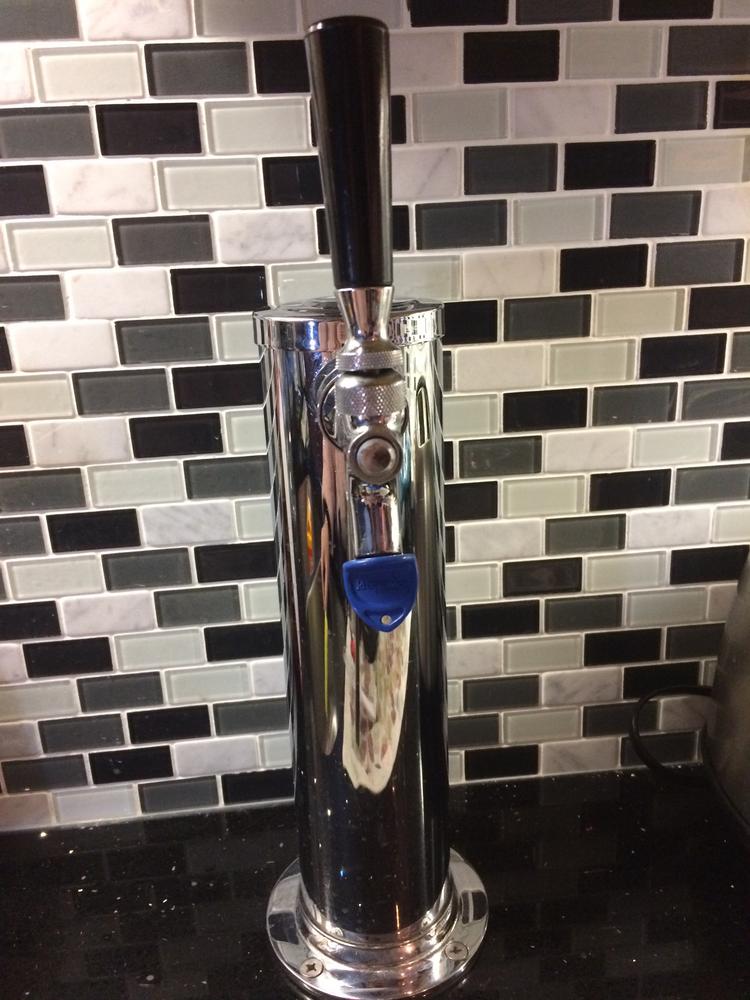 KegWorks Draft Beer Faucet Cap & Brush - Customer Photo From Sandy Lew