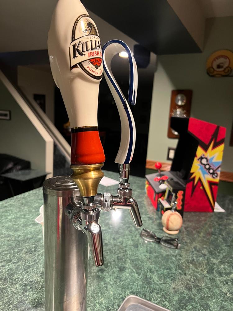 Perlick Perl 630SS Faucet - Stainless Steel - Customer Photo From john N/A