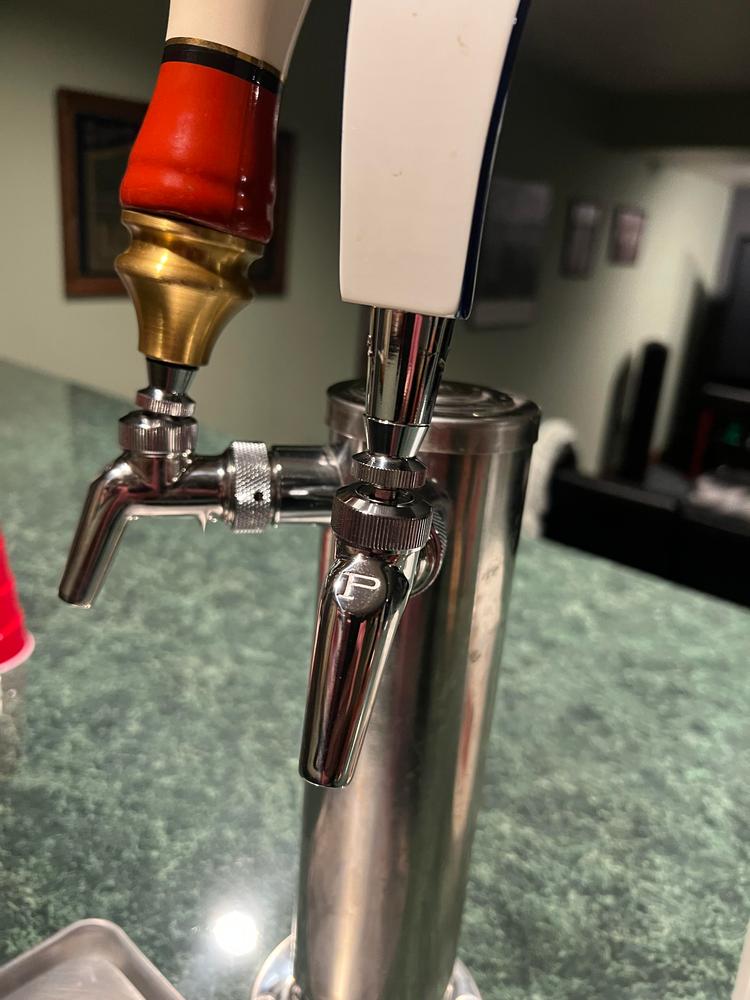 Perlick Perl 630SS Faucet - Stainless Steel - Customer Photo From john N/A