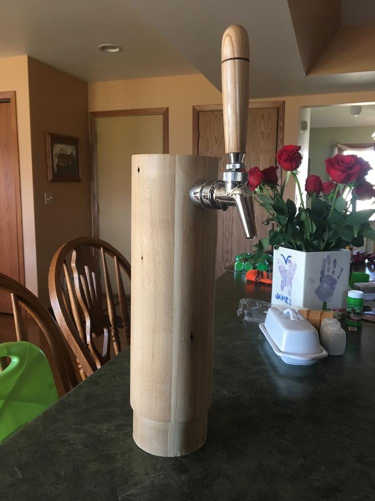Perlick Perl 630SS Faucet - Stainless Steel - Customer Photo From Charles Boldt