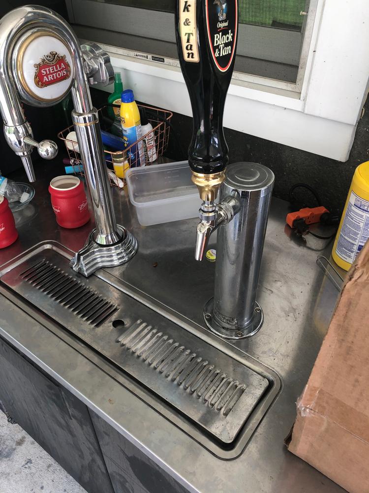 Perlick Perl 630SS Faucet - Stainless Steel - Customer Photo From Cloyce Wolfe IV
