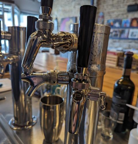 Perlick Perl 650SS Flow Control Faucet - Stainless Steel - Customer Photo From JONATHAN H GUZA