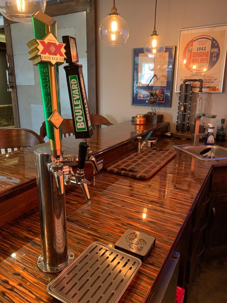 Perlick Perl 650SS Flow Control Faucet - Stainless Steel - Customer Photo From David Faulkner