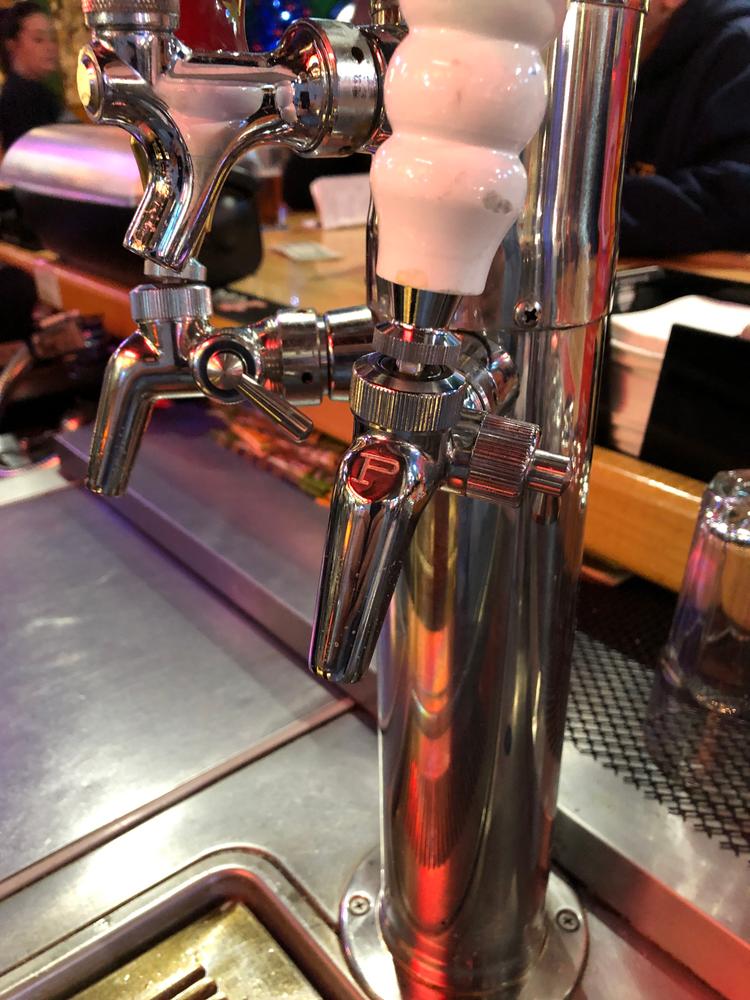 Perlick Perl 650SS Flow Control Faucet - Stainless Steel - Customer Photo From David Laney