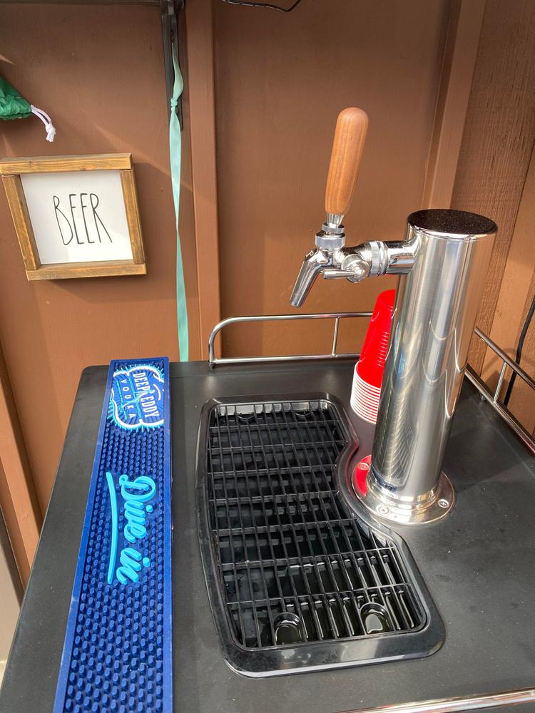 Perlick Perl 650SS Flow Control Faucet - Stainless Steel - Customer Photo From Slavko Antolos Slavko Antolos