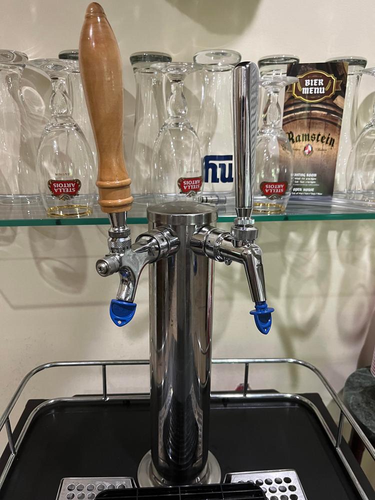 Perlick Perl 630PC Draft Beer Faucet - Chrome Plated - Customer Photo From Stephen Sangle