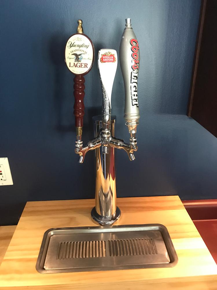 Draft Beer Tower Refurbish Kit - Chrome Plated Brass - Customer Photo From L J Zukowski