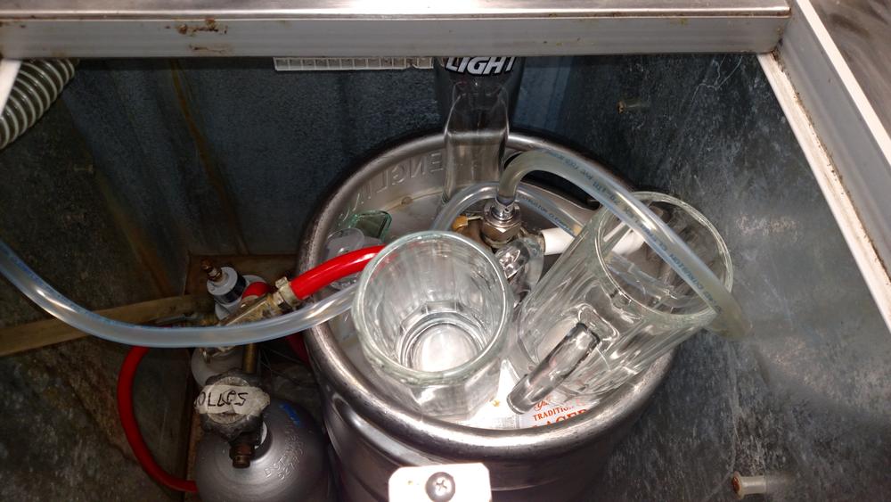Draft Beer Tower Refurbish Kit - Chrome Plated Brass - Customer Photo From Charles Sugg