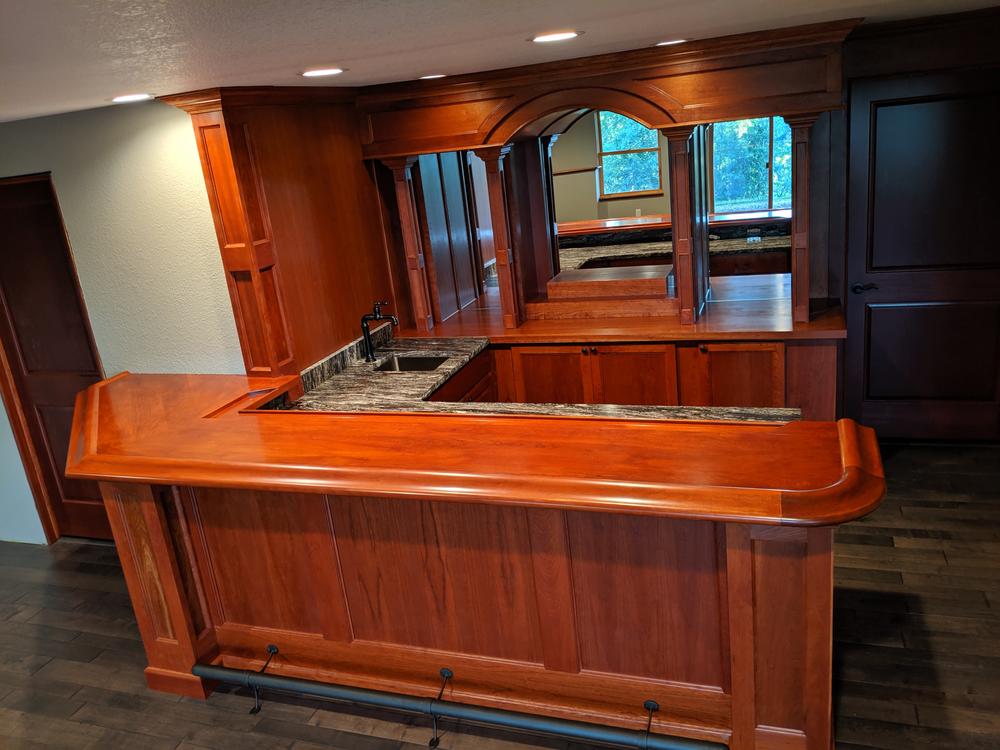 Domed End Cap - Oil Rubbed Bronze - 2" OD - Customer Photo From Bruce Kuenzel