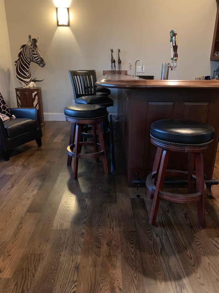 Combination Foot Rail Bracket - Matte Black - 2" OD - Customer Photo From John Selby