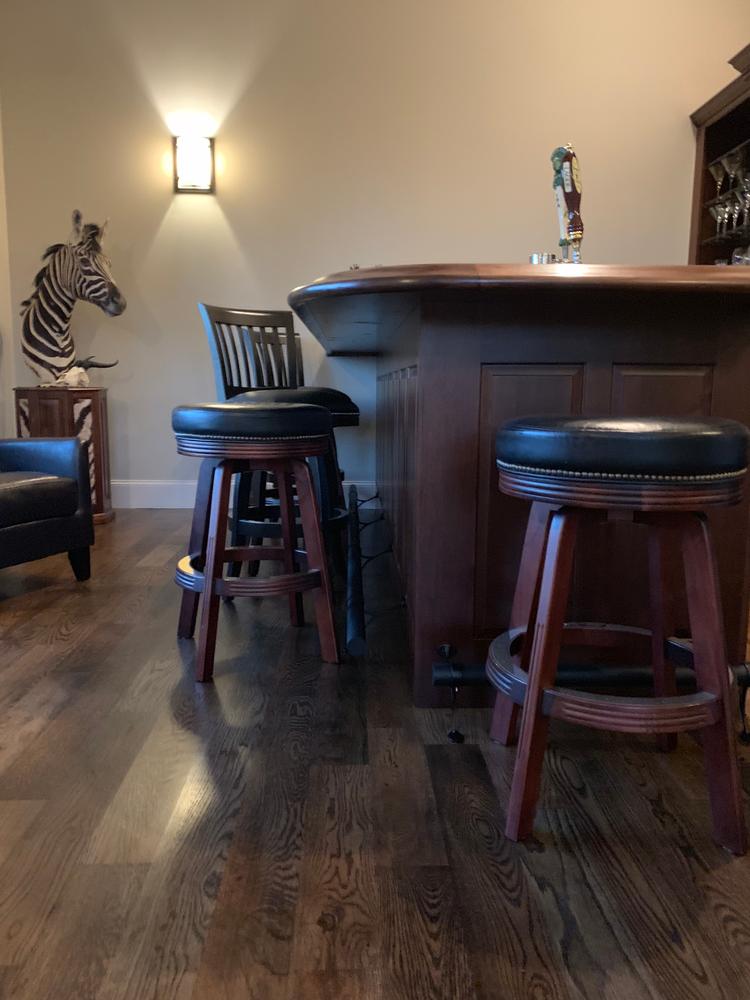 Combination Foot Rail Bracket - Matte Black - 2" OD - Customer Photo From John Selby