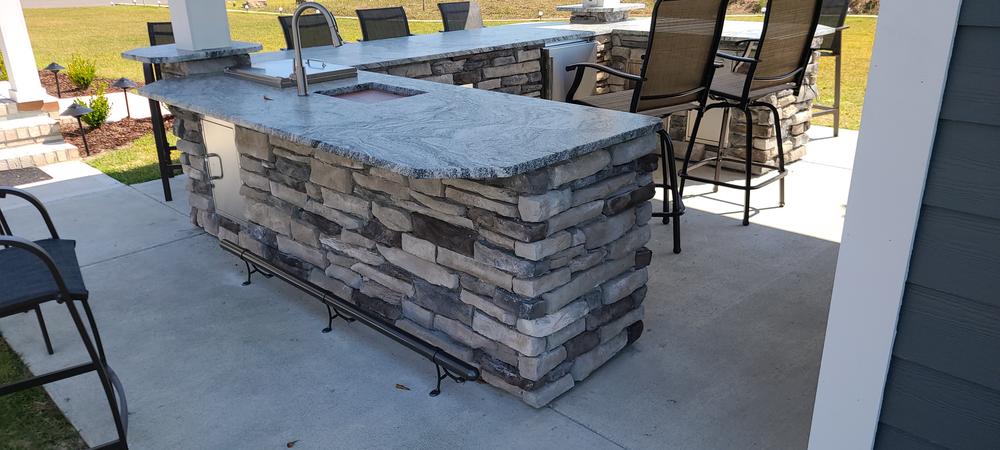 Domed End Cap - Gunmetal Grey - 2" OD - Customer Photo From Jim andrews