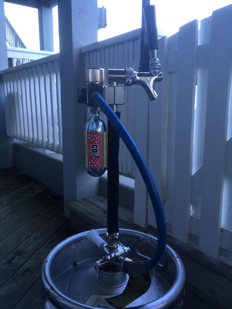 Leland CO2 Picnic Tap - Customer Photo From John Skipper