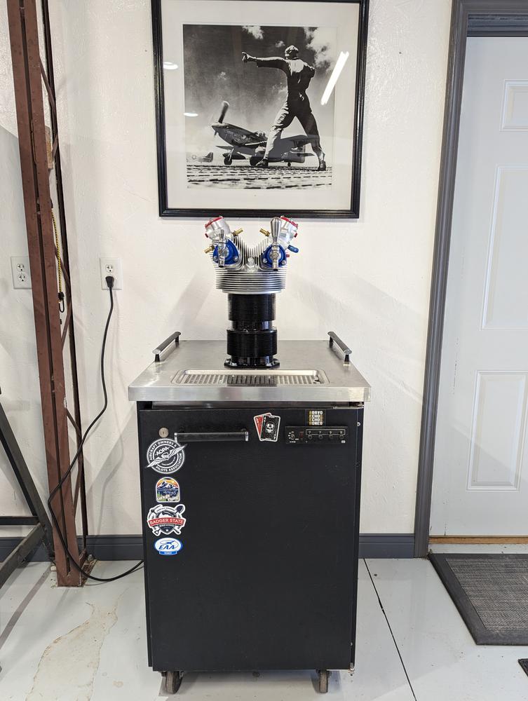 Economy US Sankey Keg Coupler - D System NSF Approved - Customer Photo From Eric Wegner