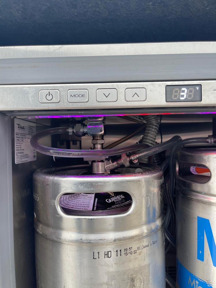 Guinness Kegerator Conversion Kit - Stout Faucet - U System - No Tank - Customer Photo From Frank Heller